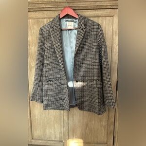 Sandro Thick Tweed Blazer